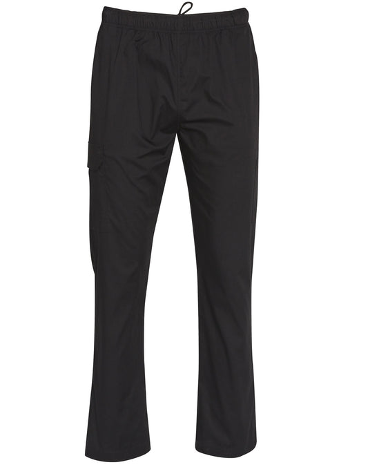 Men's Functional Chef Pants - Black