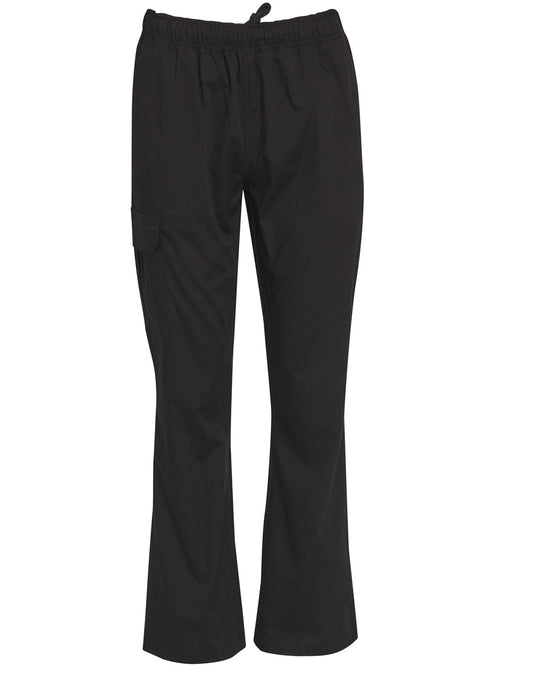Ladies' Functional Chef Pants - Black