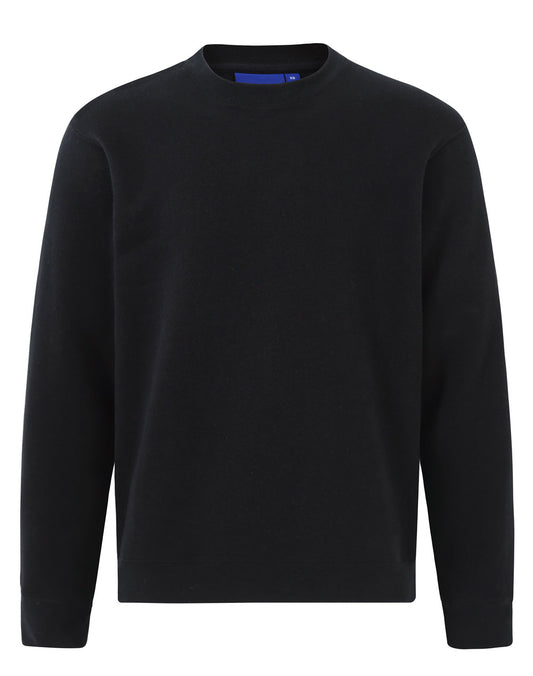 American style crewfleecy sweat - Black