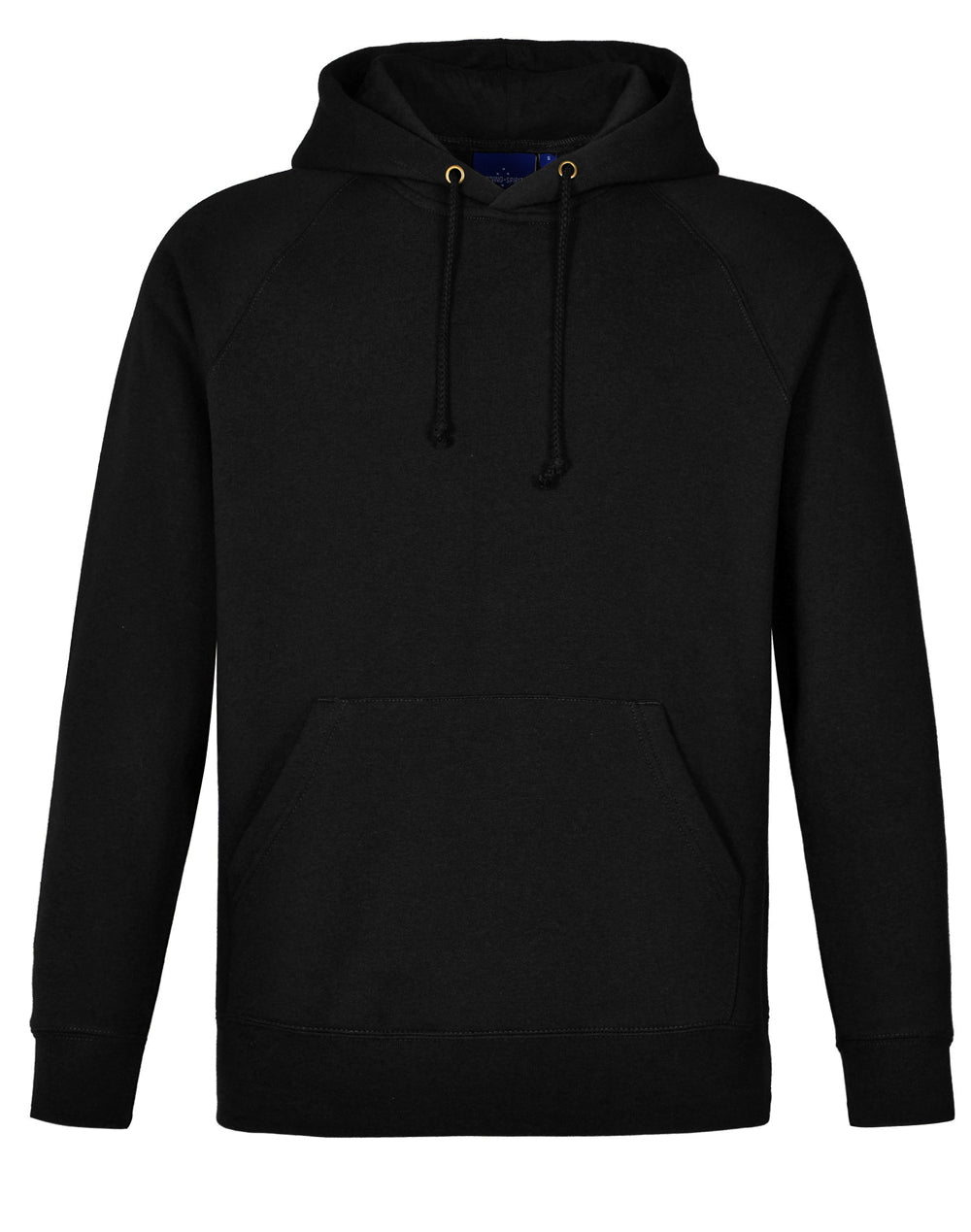 Men's Fleecy Hoodie - Black