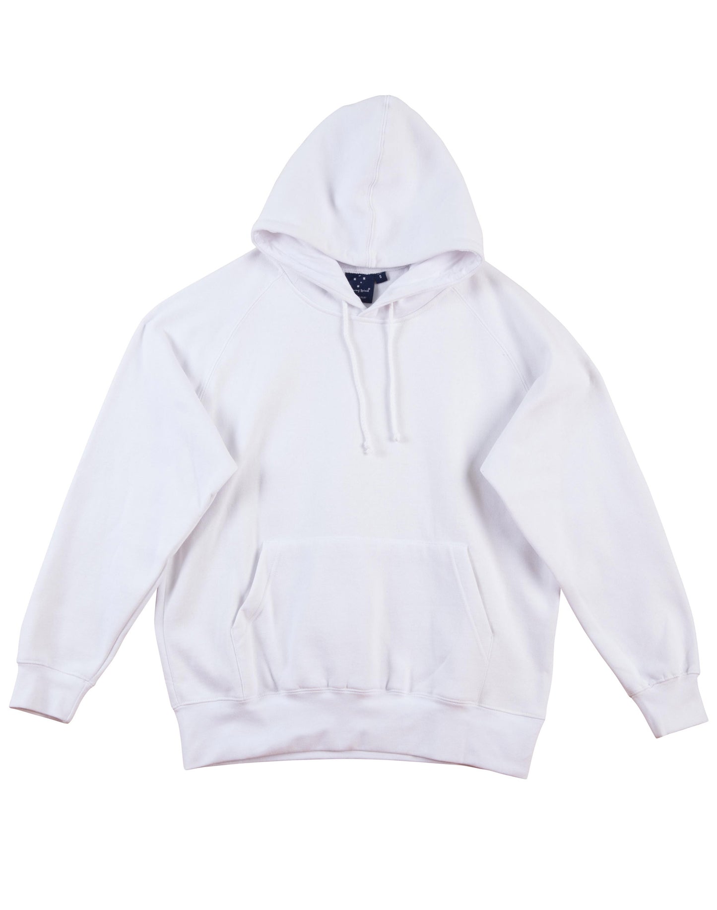 Men's Fleecy Hoodie - White