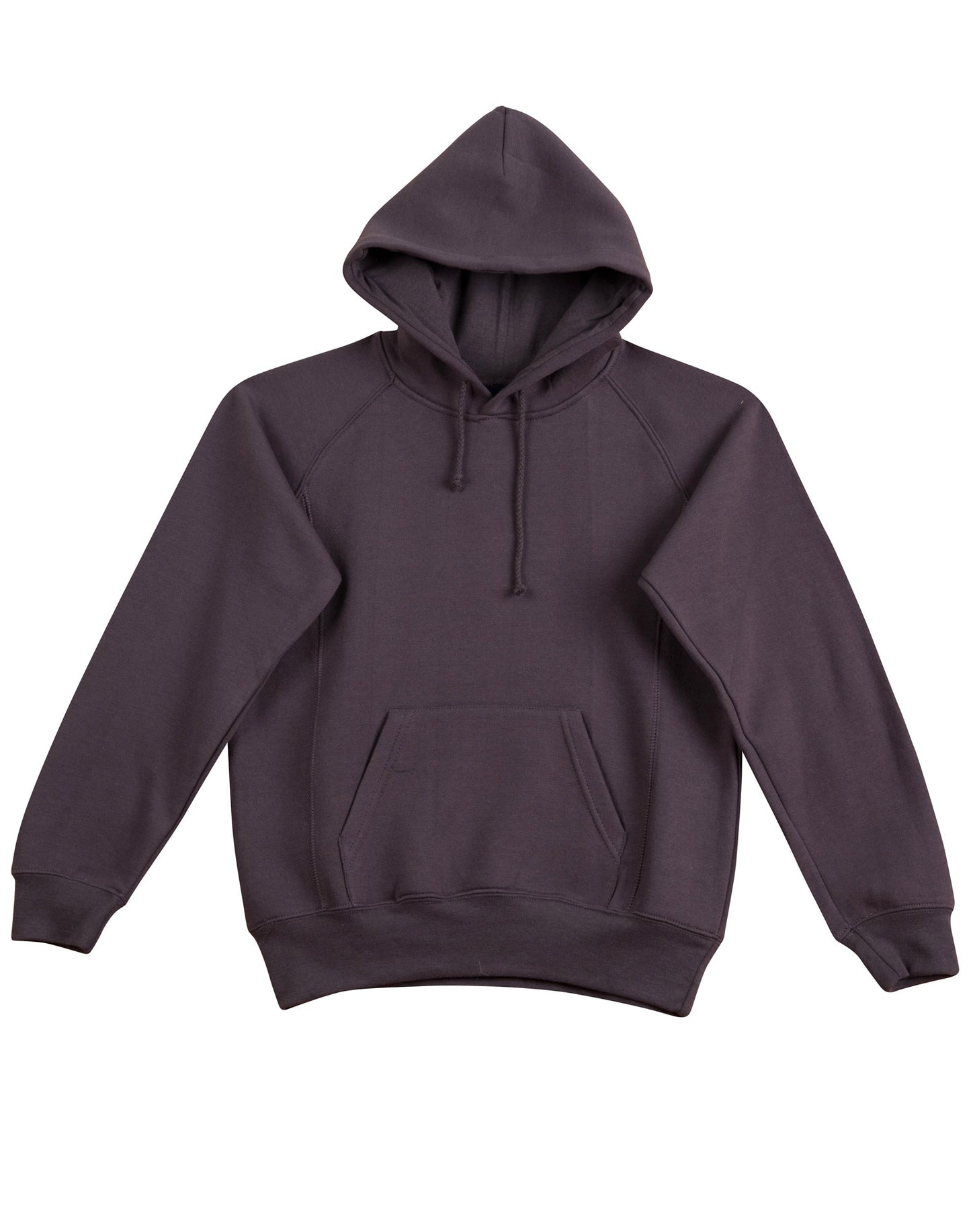 Ladies' Fleecy Hoodie - Charcoal