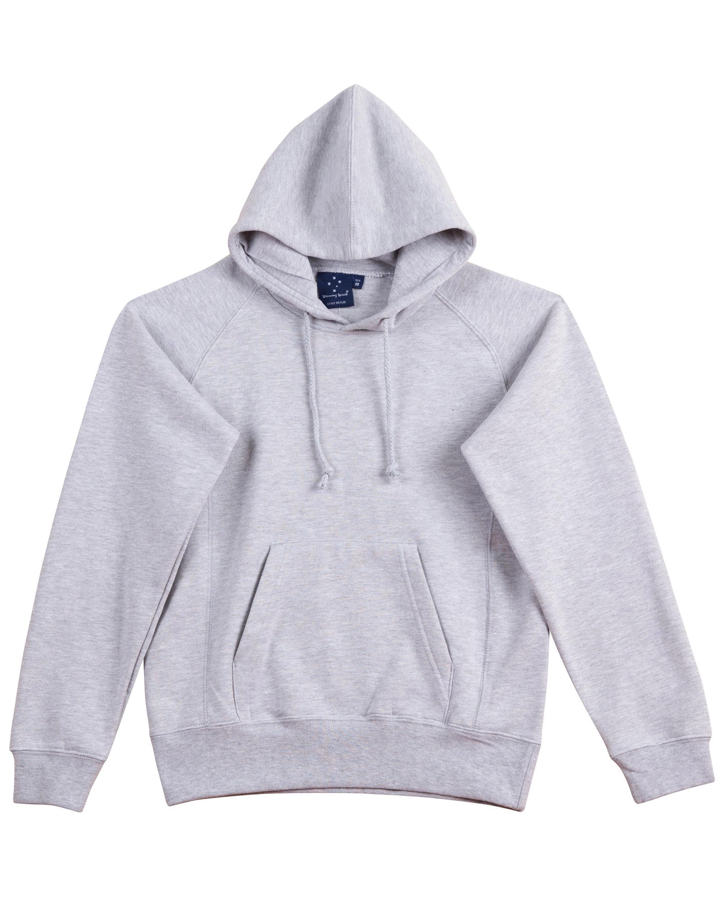Ladies' Fleecy Hoodie - Grey