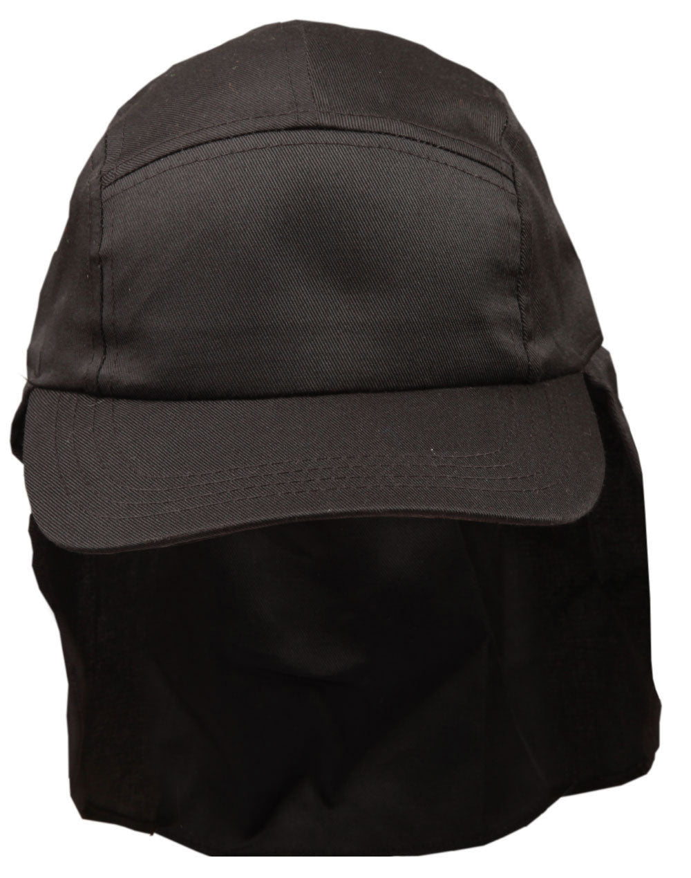 Poly cotton legionnaire hat - Black