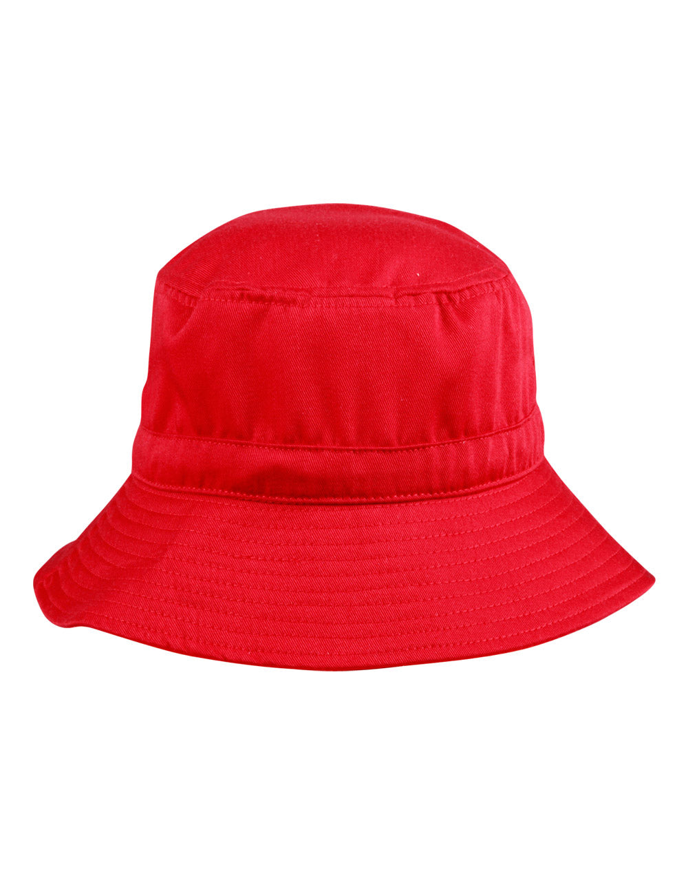 Bucket hat with toggle - Red