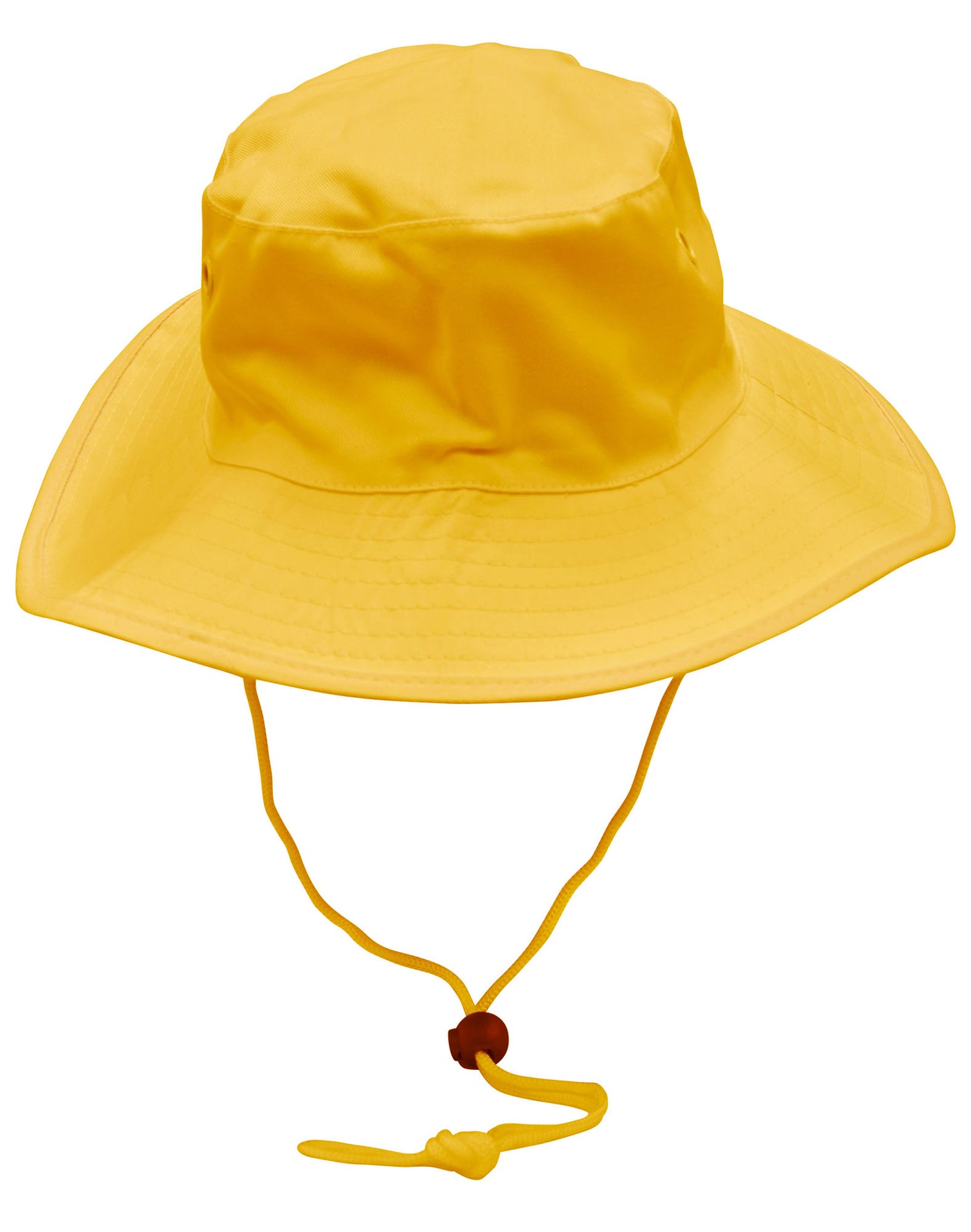 Surf hat with clip on chin strap - Gold
