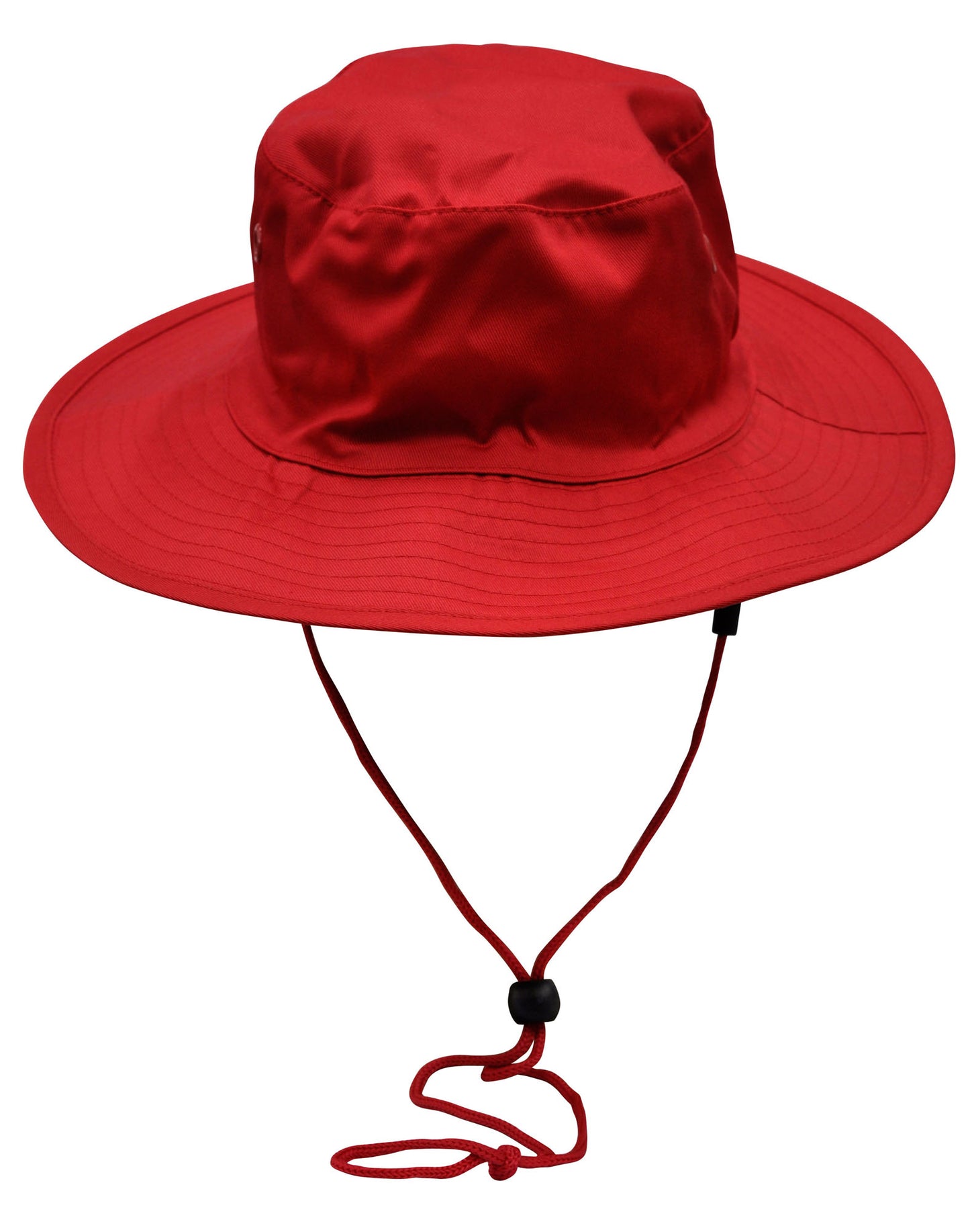 Surf hat with clip on chin strap - Red