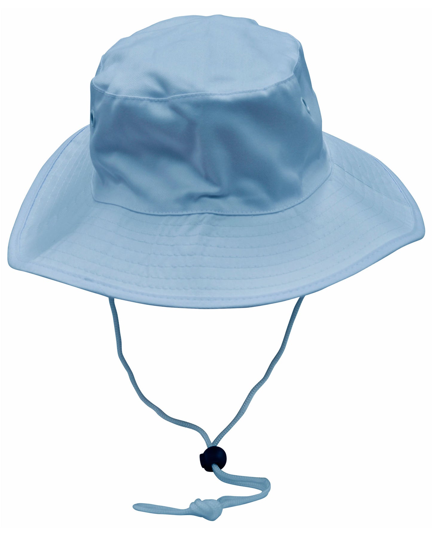 Surf hat with clip on chin strap - Skyblue