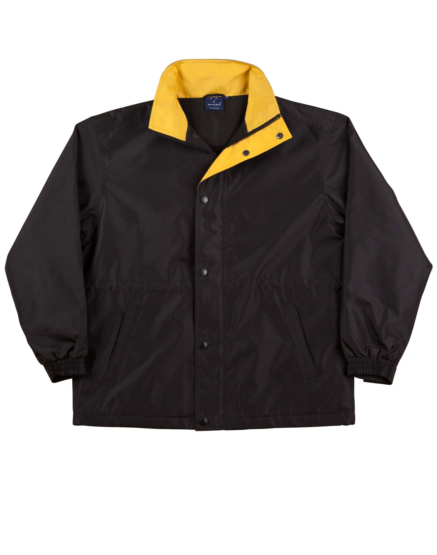 STADIUM, Contrast jacket - Black/Gold
