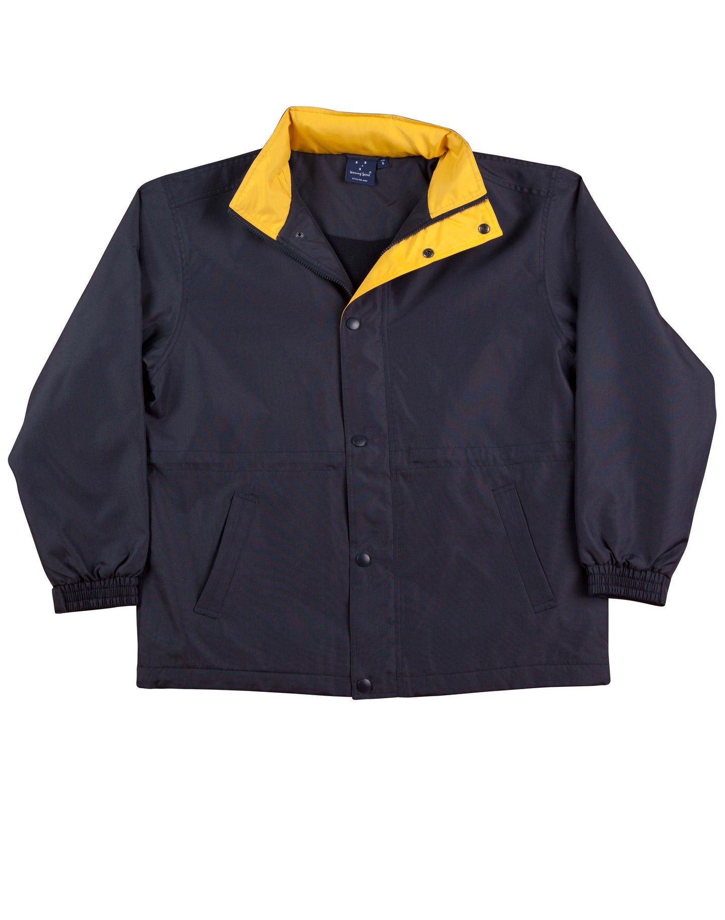 STADIUM, Contrast jacket - Navy/Gold