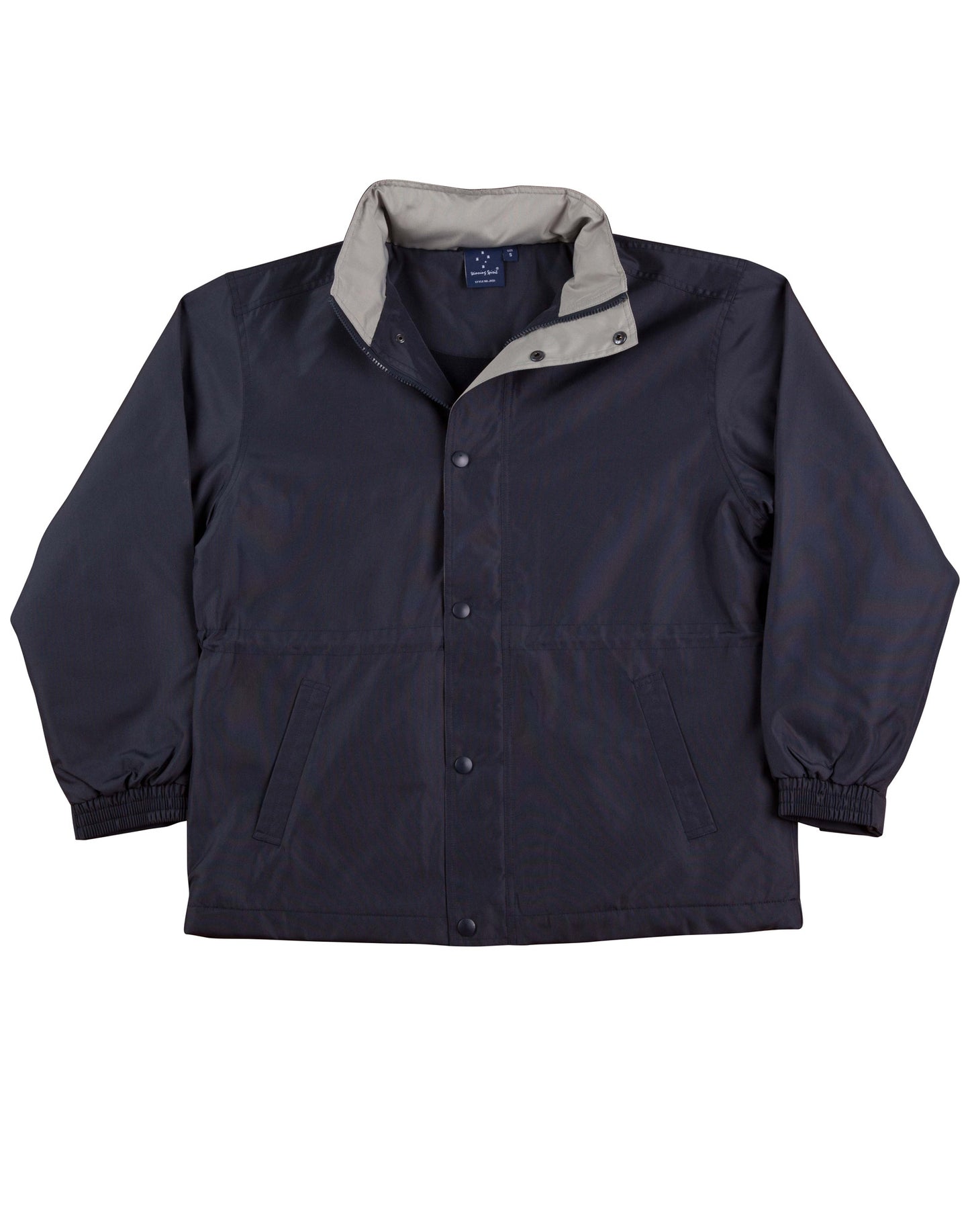 STADIUM, Contrast jacket - Navy/Silver