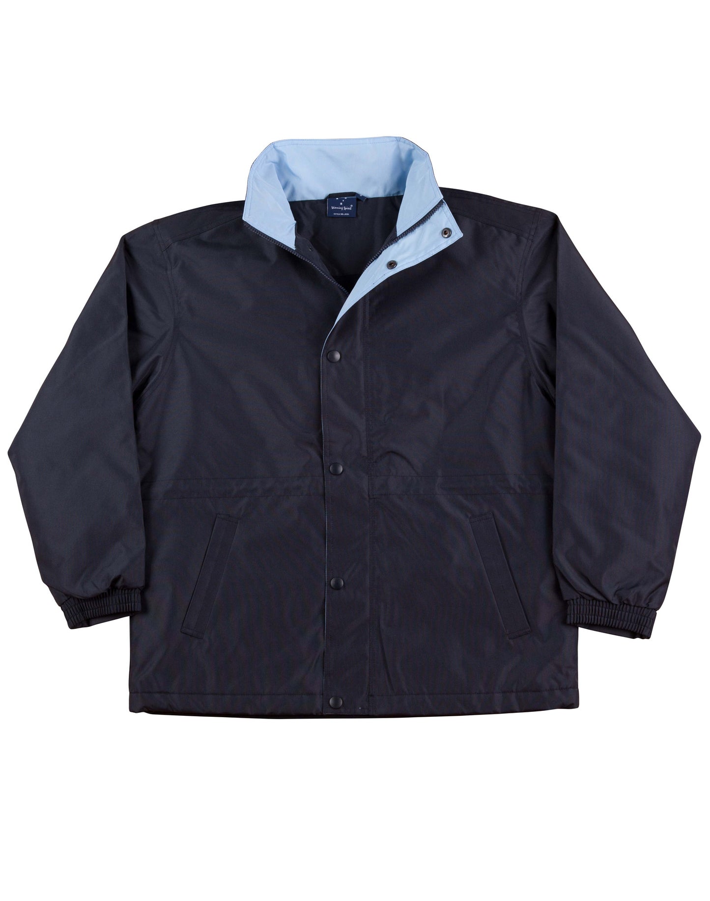 STADIUM, Contrast jacket - Navy/Skyblue