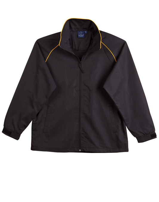 Kids' track top - Black/Gold