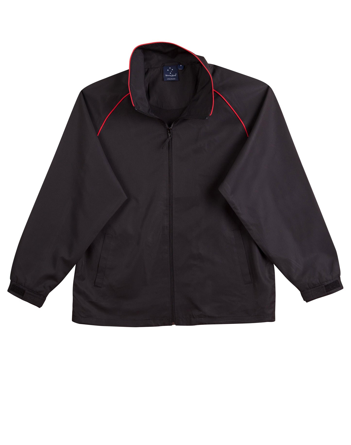 Adult's track top - Black/Red