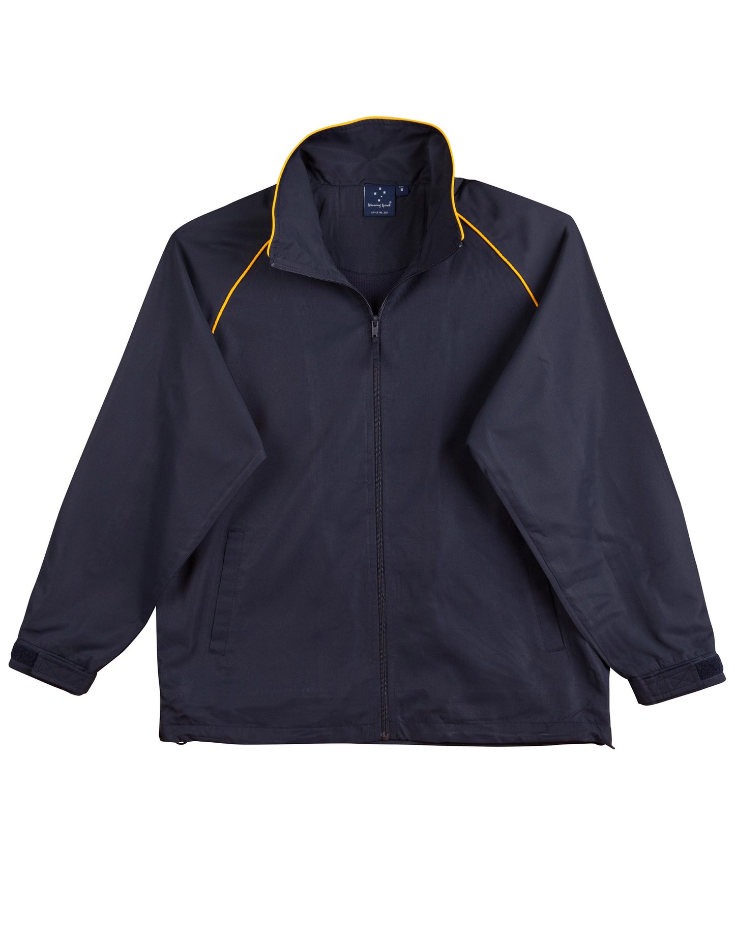 Adult's track top - Navy/Gold