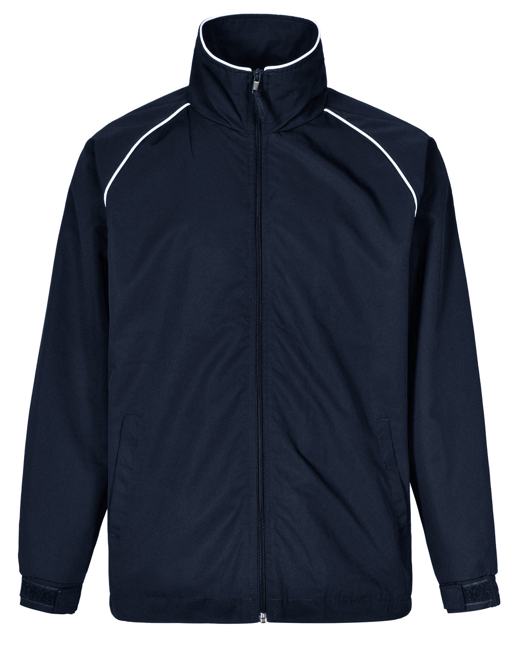 Adult's track top - Navy/White