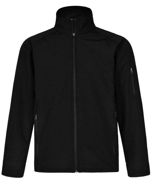 JK23 Men's Softshell High-Tech Jacket - Black