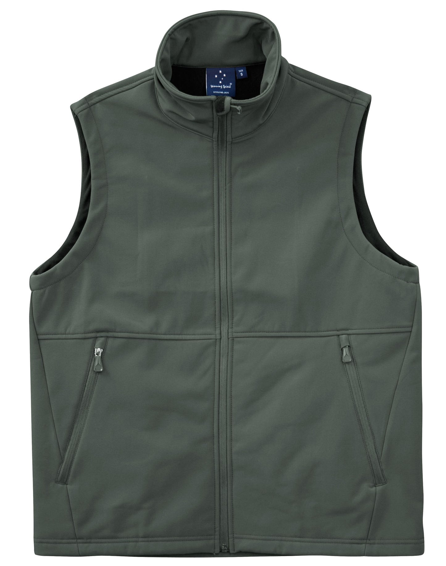 Men's Softshell Hi-Tech Vest - Charcoal