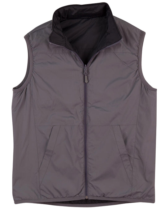 Ladies' Versatile Vest - Black/Grey