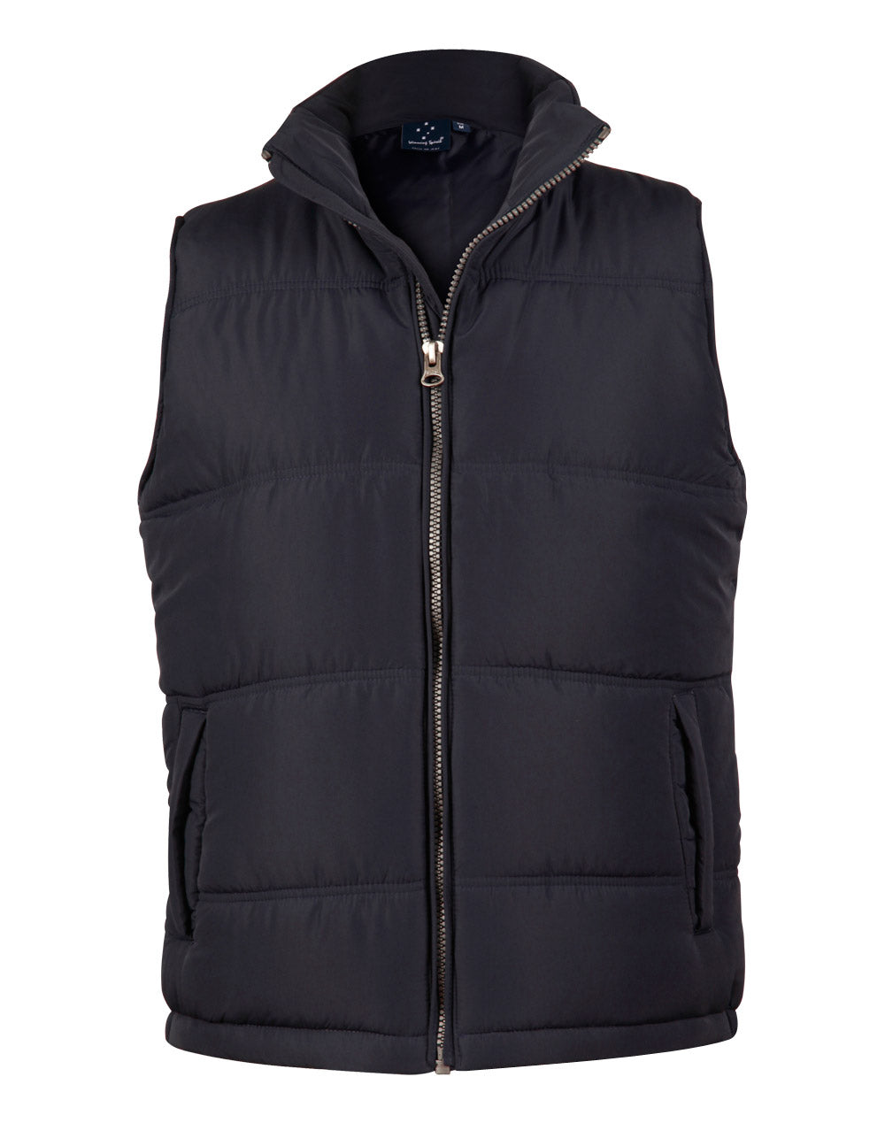 Adult's Heavy Quilted Vest - Navy