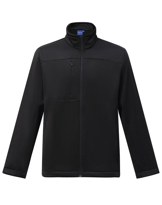 Men's Sustainable Softshell Corporate Jacket - Black
