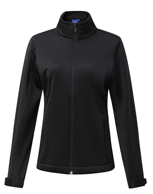 Ladies' Sustainable Softshell Corporate Jacket - Black