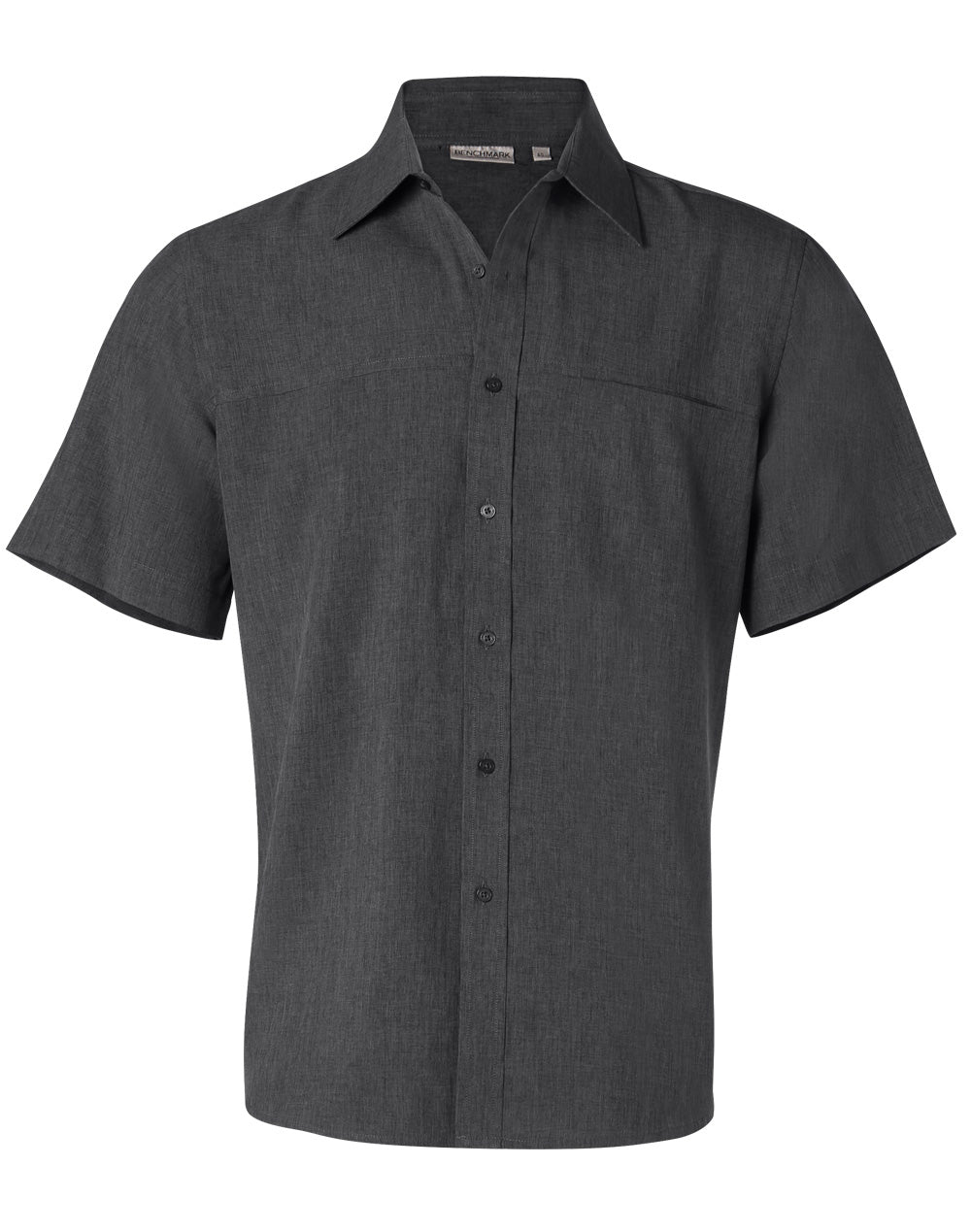 Men's Cooldry Short Sleeve Shirt - Charcoal