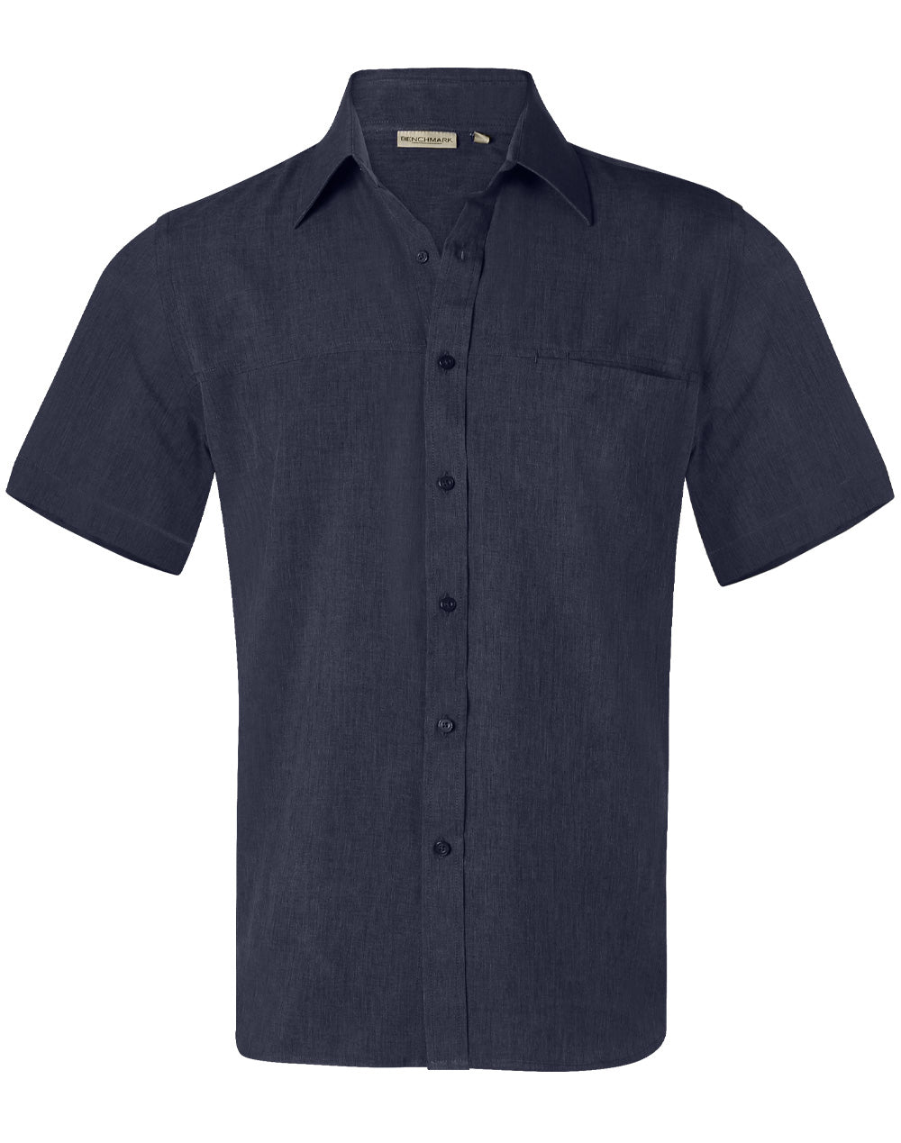 Men's Cooldry Short Sleeve Shirt - Denim