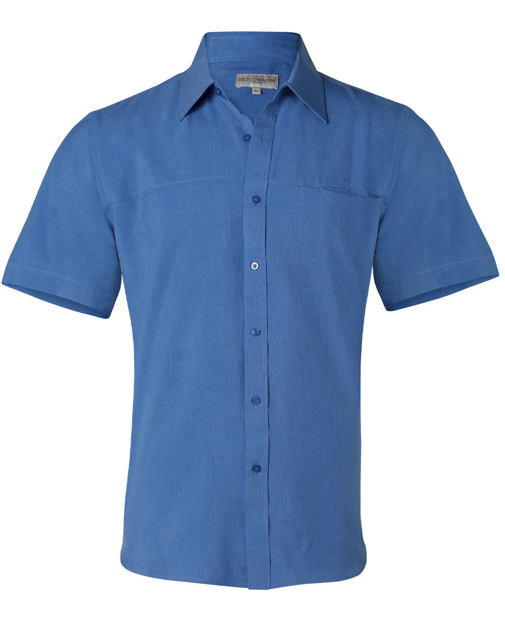Men's Cooldry Short Sleeve Shirt - Royal
