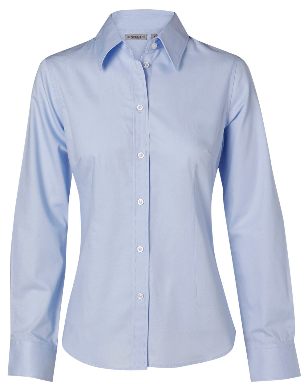 Women's Fine Twill L/S Shirt - Blue