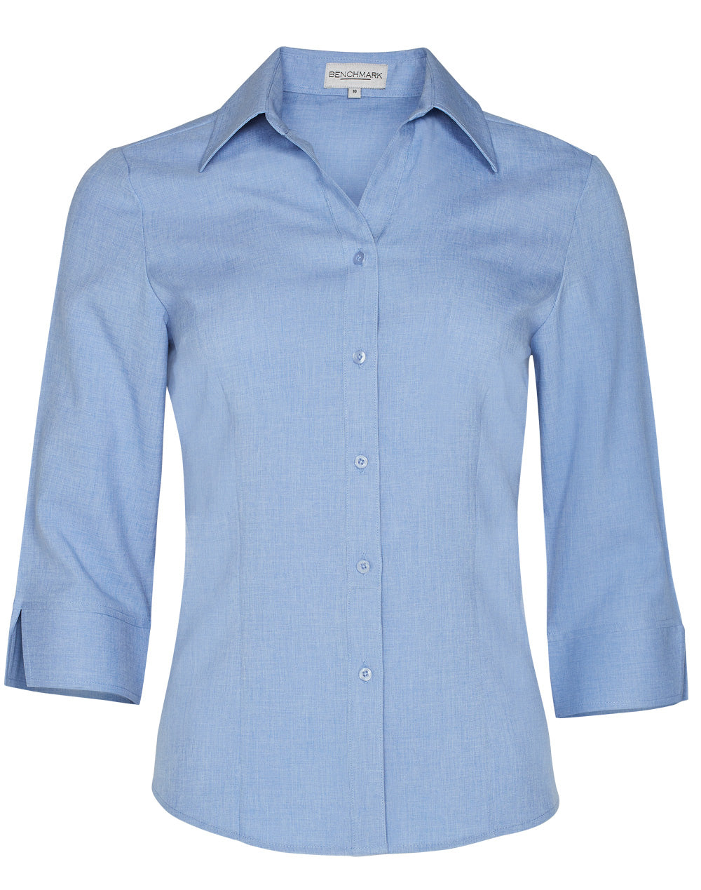 Women's Cooldry 3/4 Sleeve Shirt - Blue