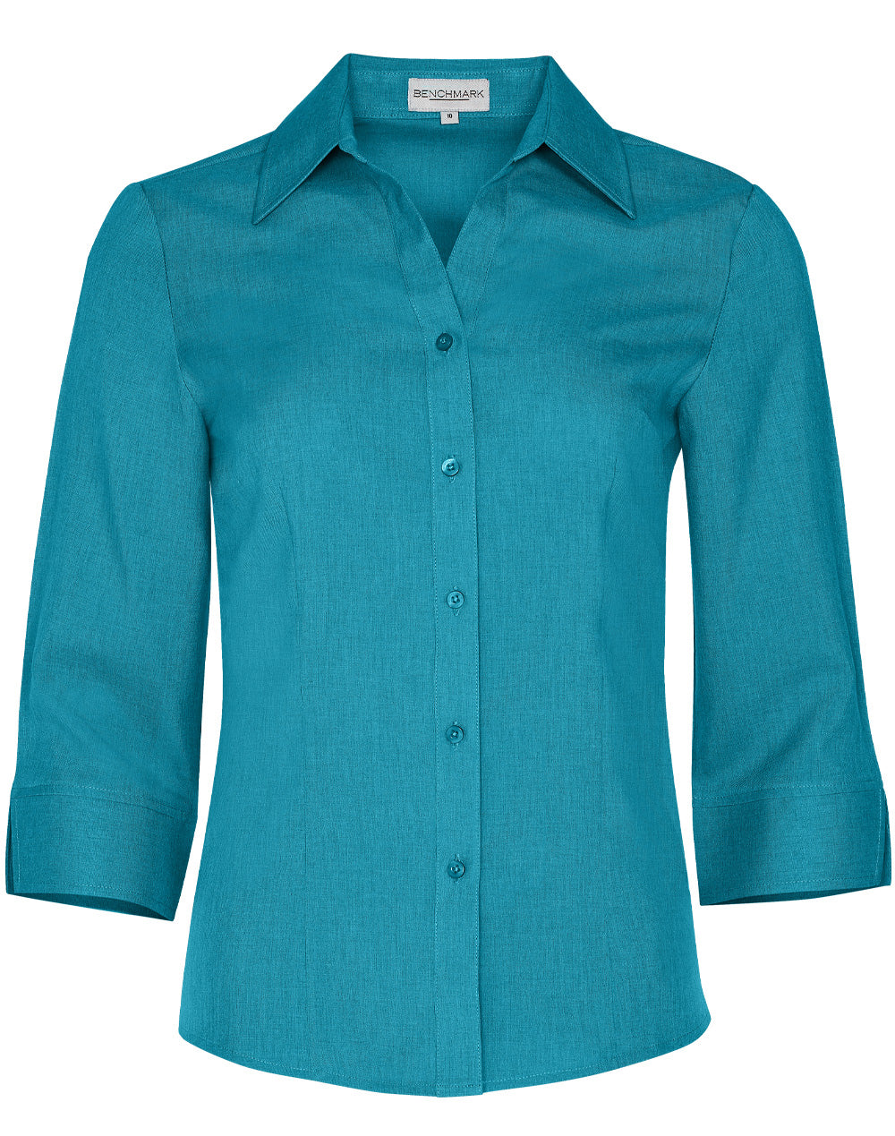 Women's Cooldry 3/4 Sleeve Shirt - Teal