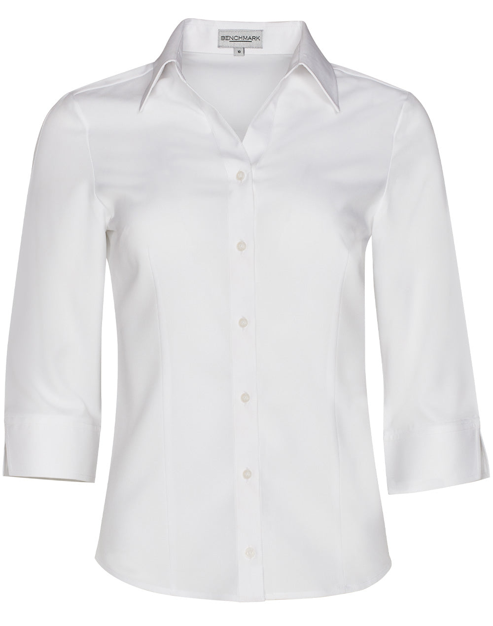 Women's Cooldry 3/4 Sleeve Shirt - White