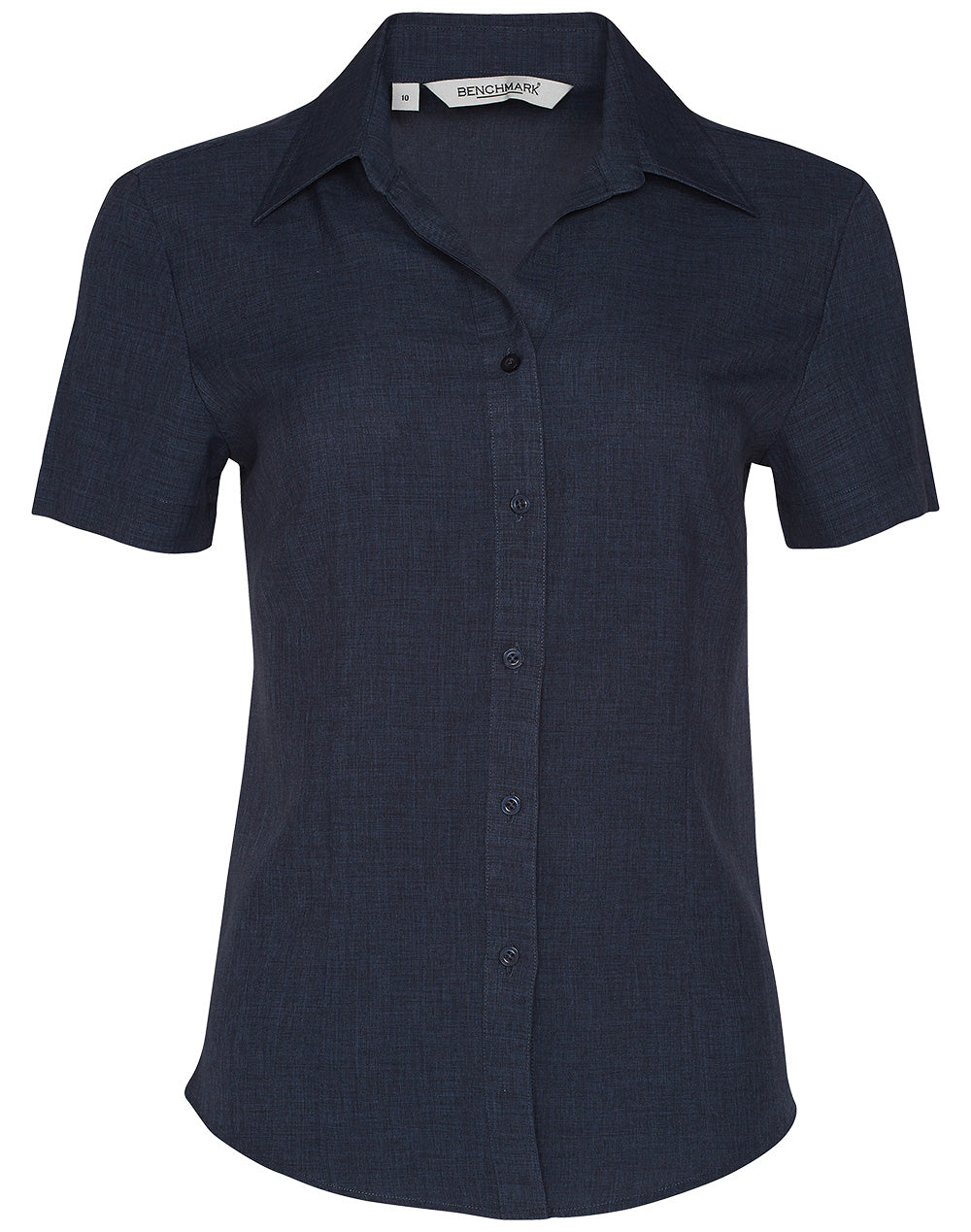 Women's Cooldry Short Sleeve Shirt - Denim