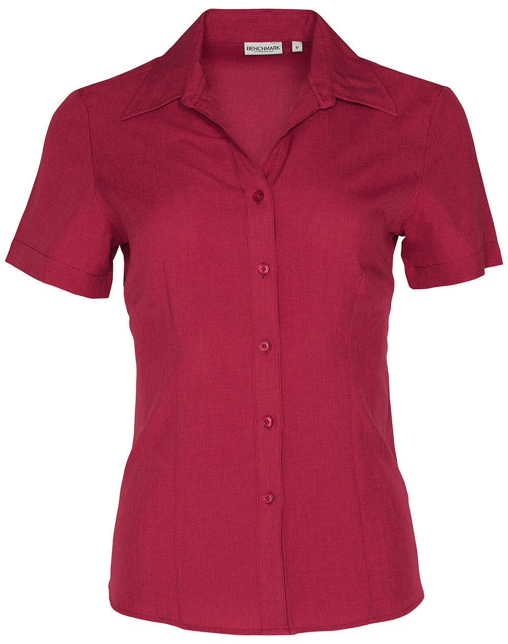 Women's Cooldry Short Sleeve Shirt - Red