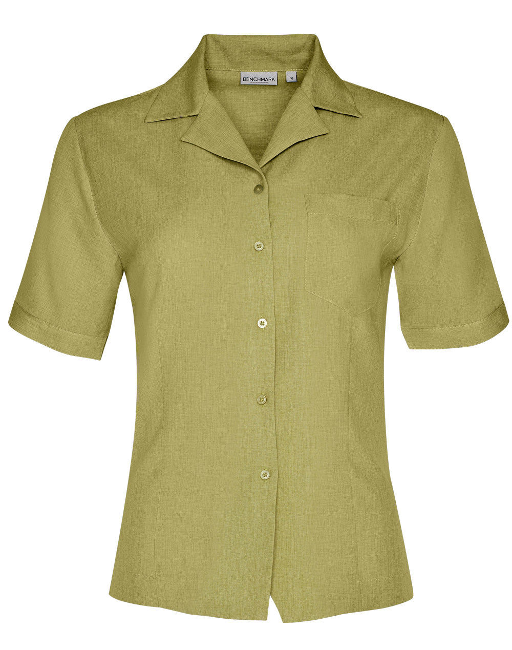 Women's Cooldry Short Sleeve Overblouse - Avocado