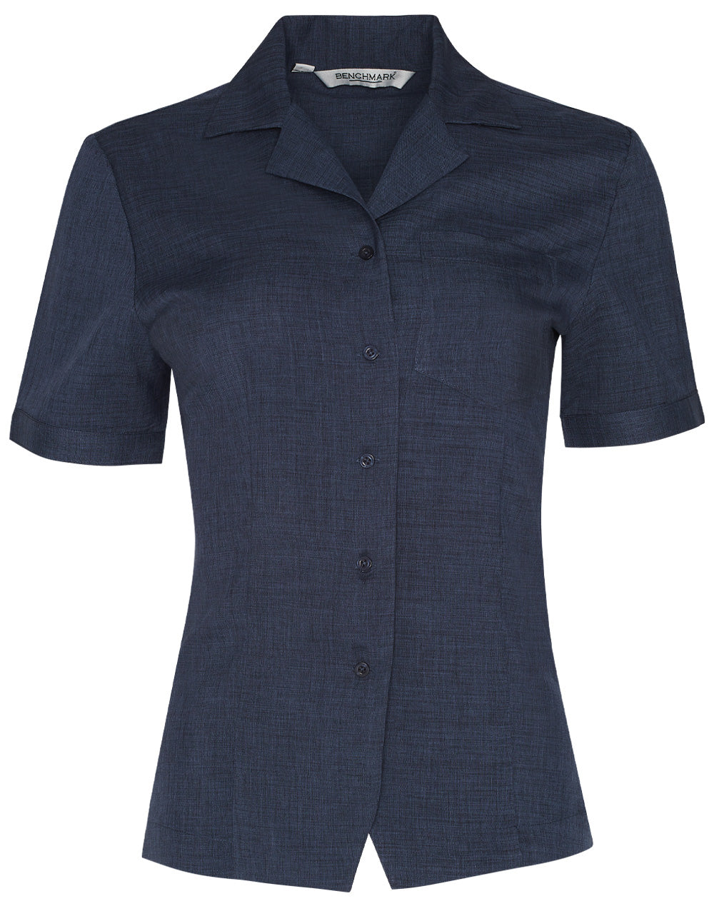 Women's Cooldry Short Sleeve Overblouse - Denim