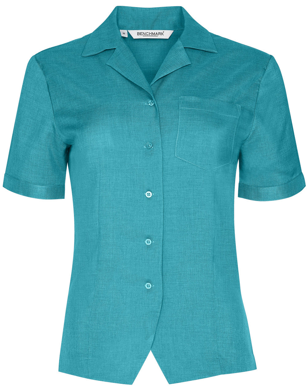 Women's Cooldry Short Sleeve Overblouse - Teal