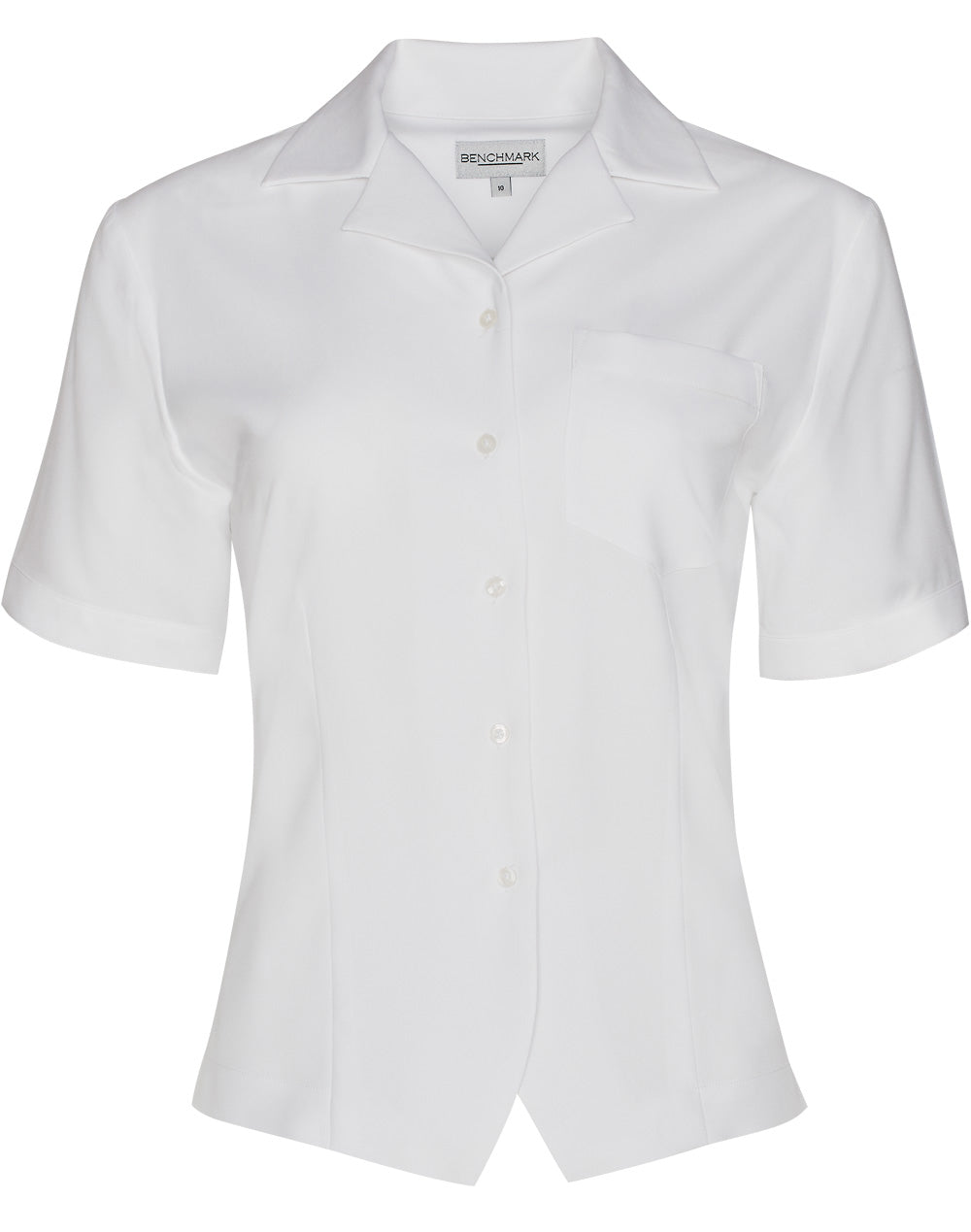 Women's Cooldry Short Sleeve Overblouse - White