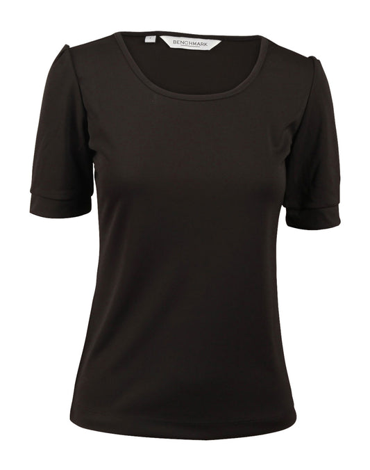 Women's Scoop Neck T-Top - Black