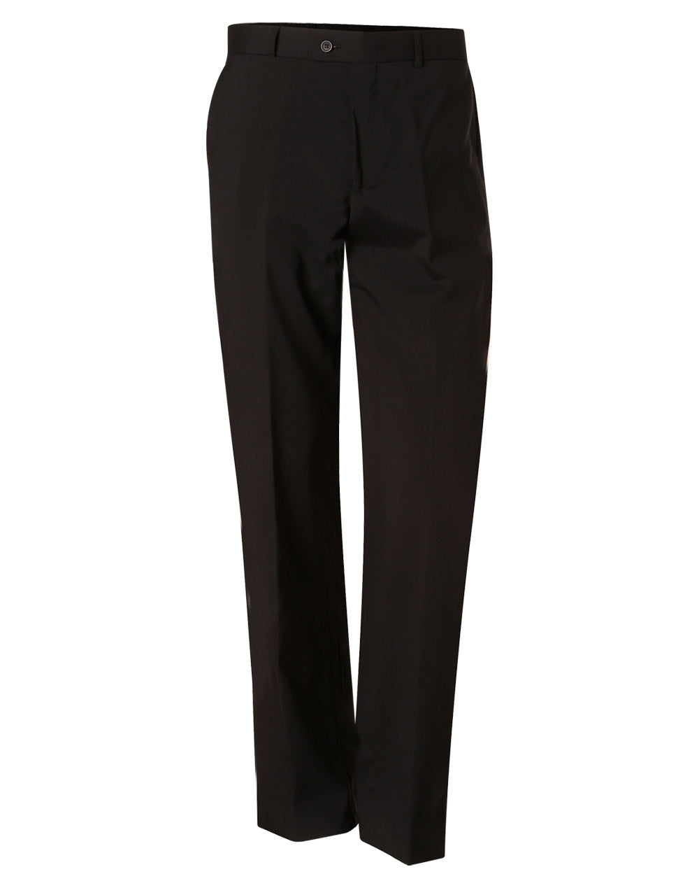 Men's Stretch Wool Blend Pants - Black