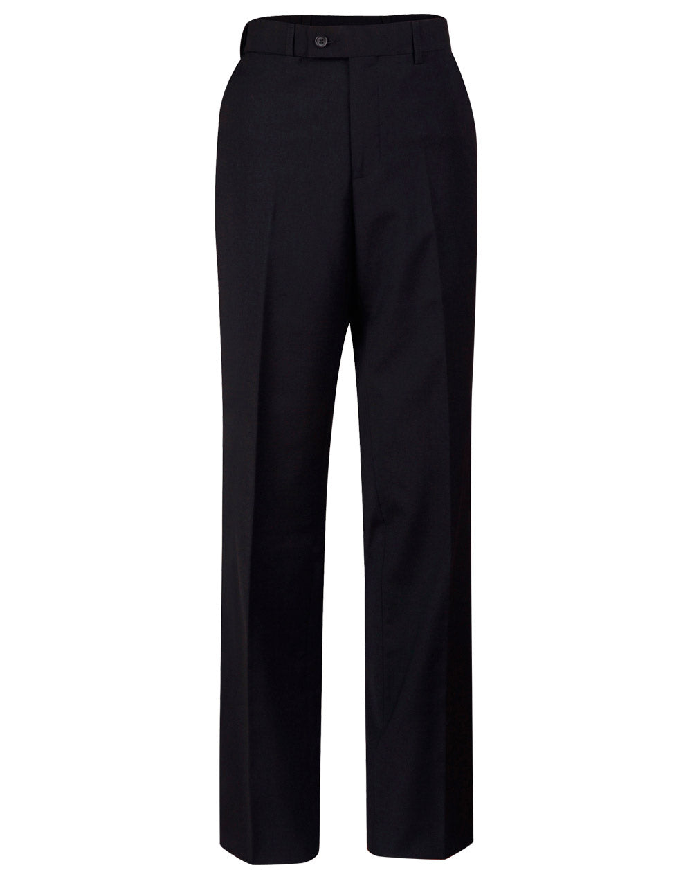 Men's Wool Blend Stretch Flexi Waist Pants - Navy