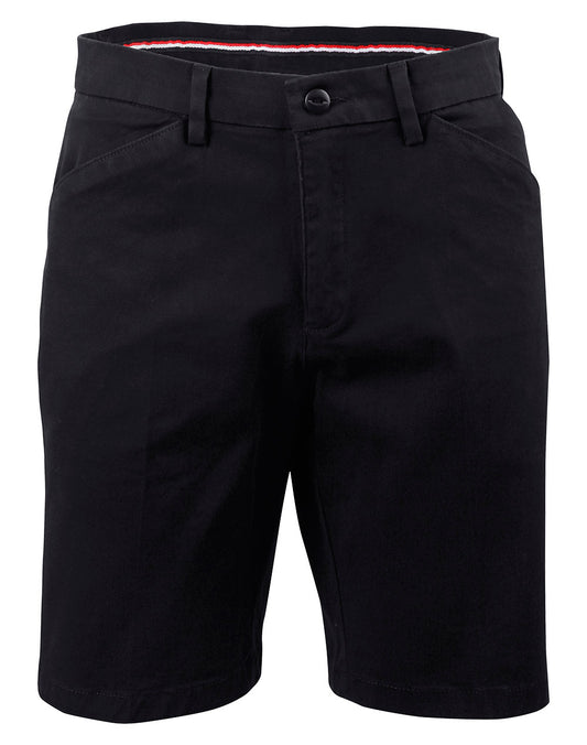 Ladies' Stretch Cotton Chino Shorts - Black
