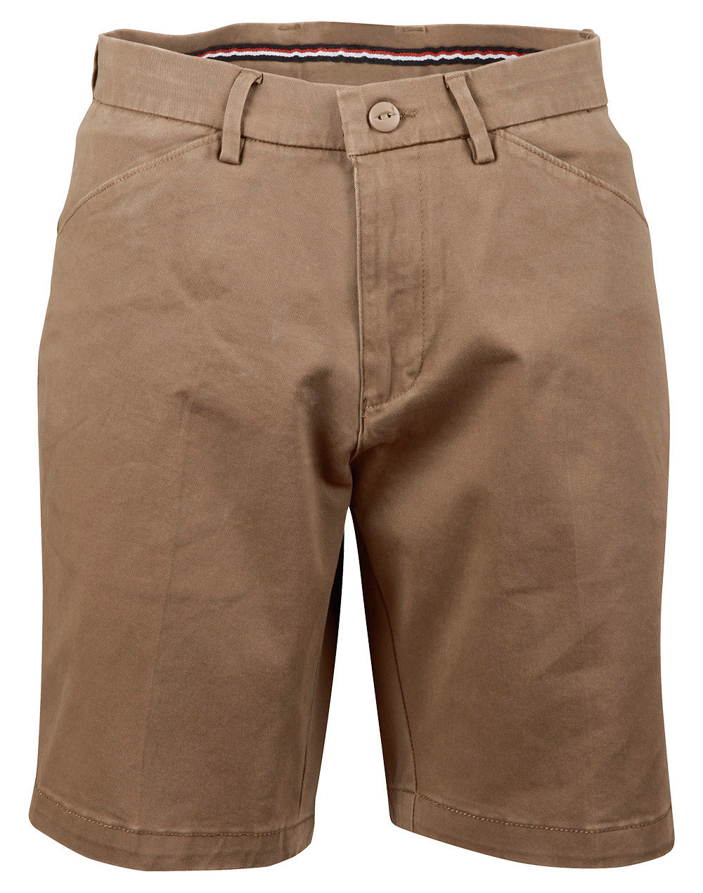 Ladies' Stretch Cotton Chino Shorts - Toffee