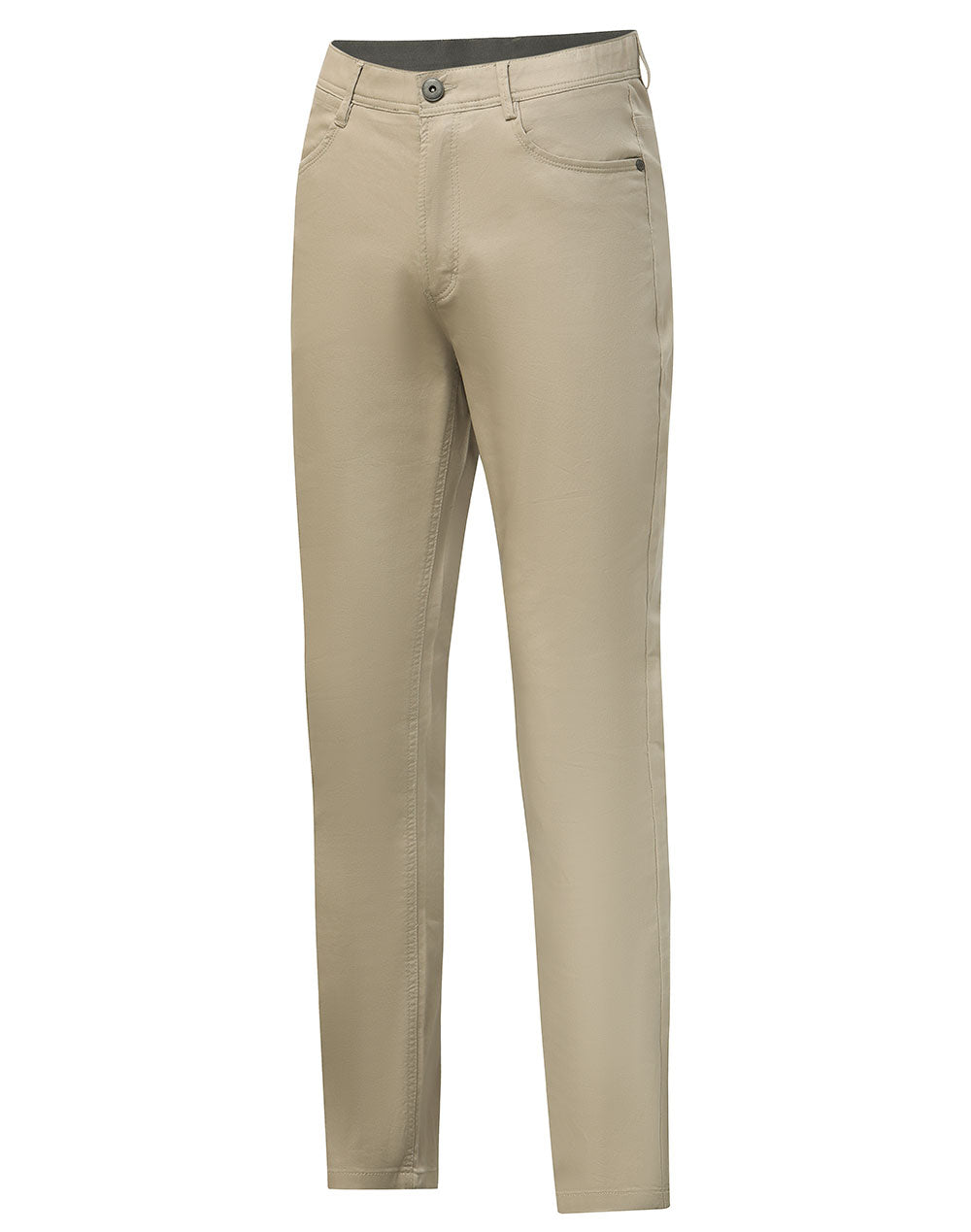 Ladies' Jean Style Flexi Chino Pants - Sandstone