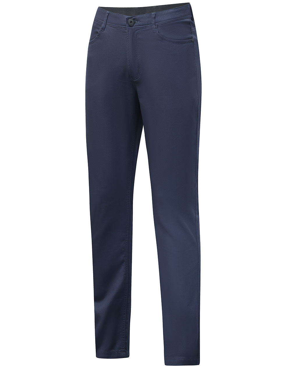 Ladies' Jean Style Flexi Chino Pants - Slate Blue