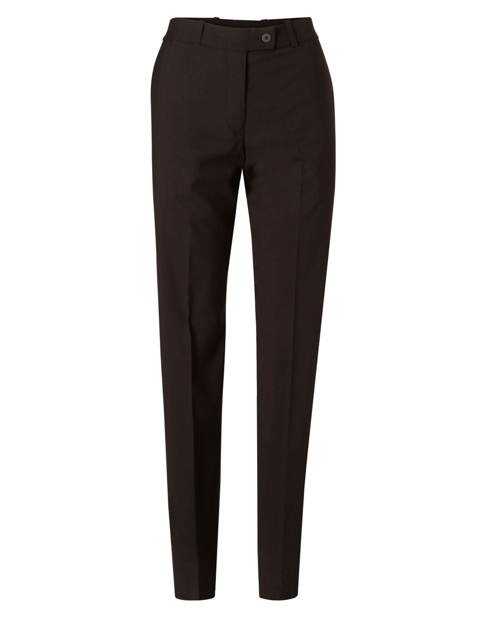 Women's Flexi Waist Utility Pants in Poly/Viscose Stretch - Charcoal