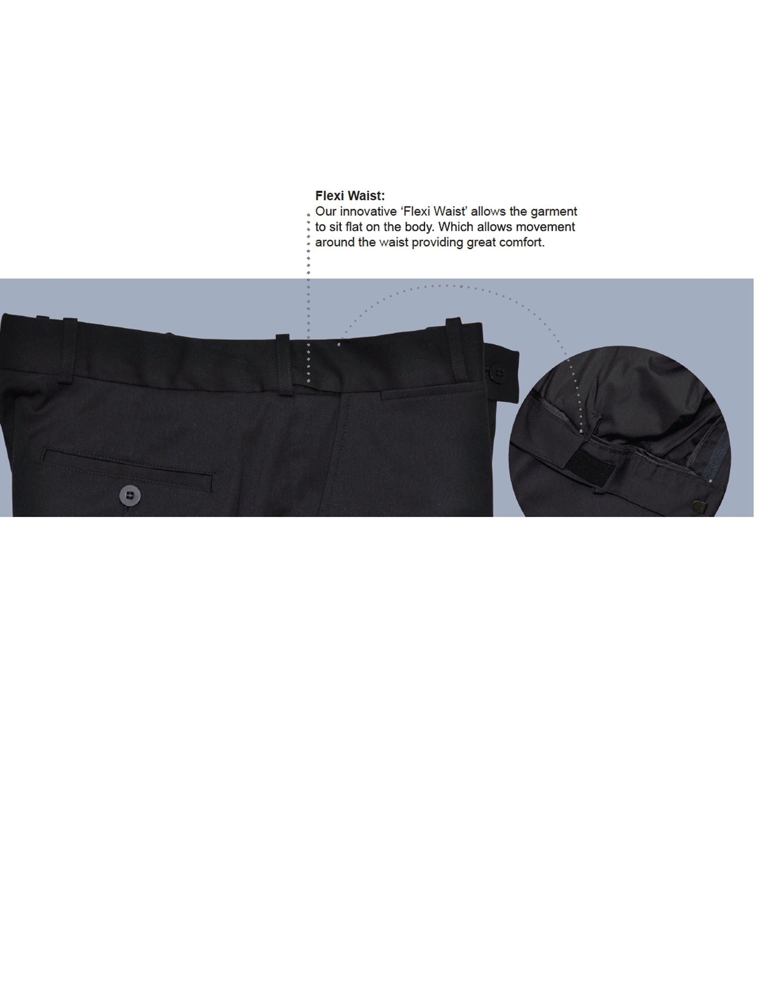 Women's Knee Length Flexi Waist Shorts in Poly/Viscose Stretch - Charcoal