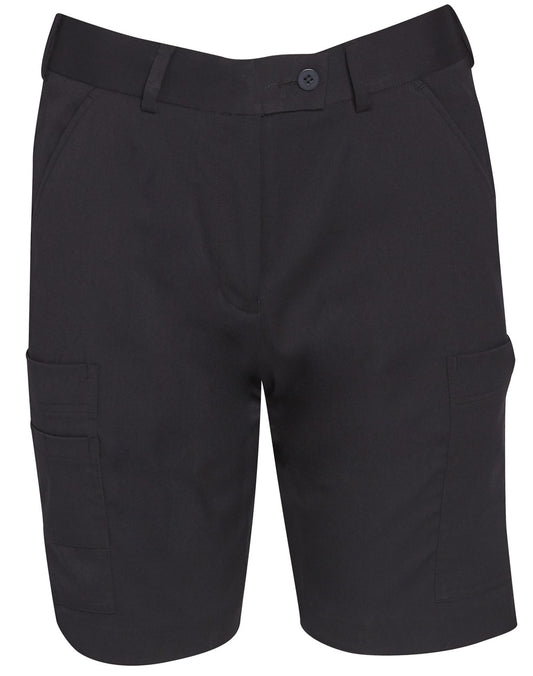 Ladies' Utility Cargo Shorts - Navy