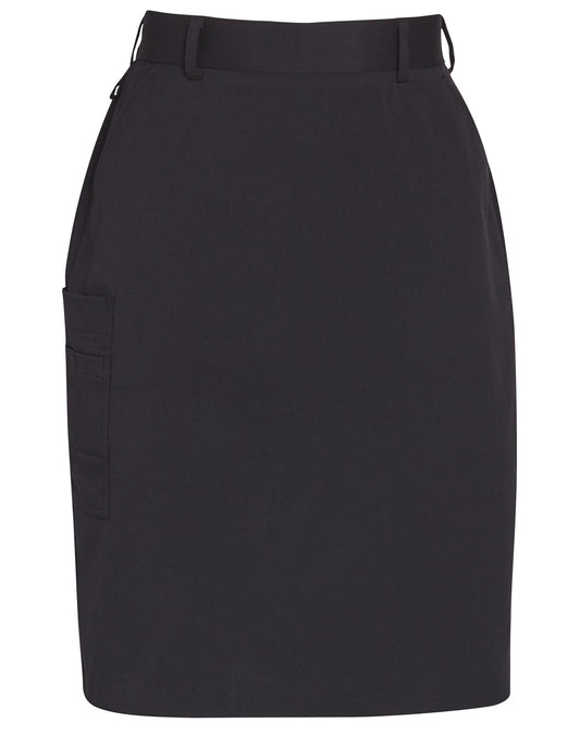 Ladies' Utility Cargo Skirt - Navy